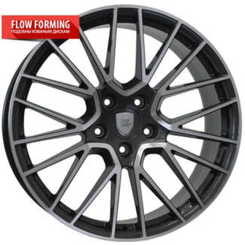WSP Italy Porsche (W1058) Okinawa W9.5 R21 PCD5x130 ET46 DIA71.6 anthracite polished